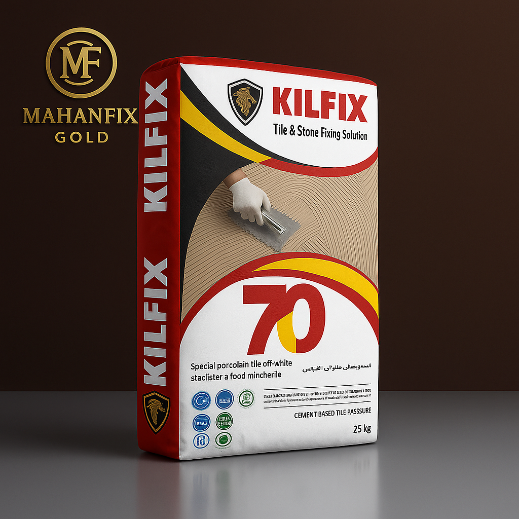 چسب کاشی پودری پرسیلانی